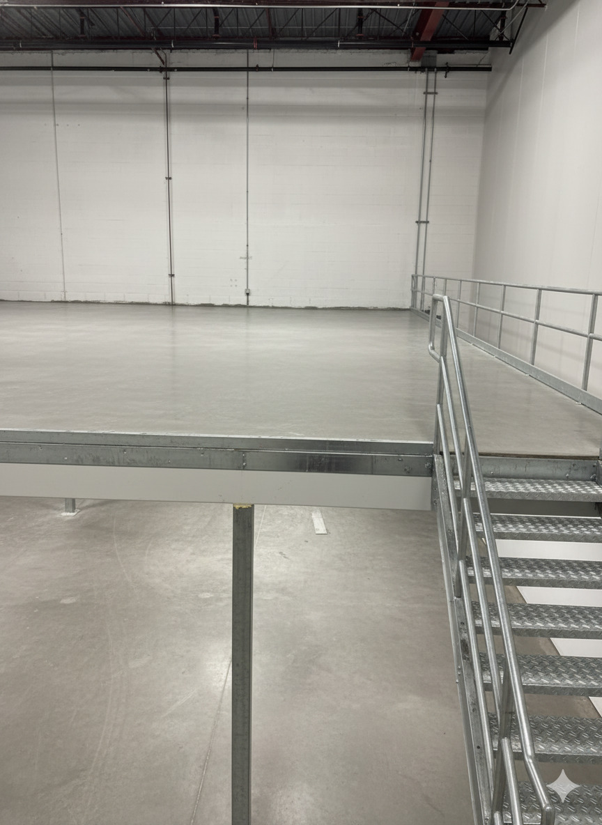 Surface de béton finie